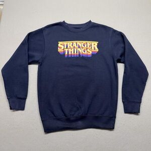 Netflix Stranger Things Crewneck Sweatshirt, Size L
